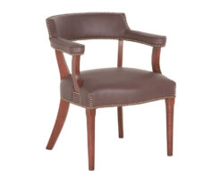 American Made Leather Directors Chair