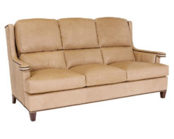 Classic Leather Carmel Sofa 8618