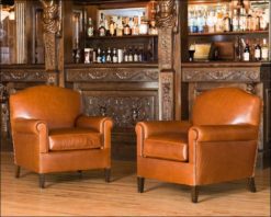 Classic Leather Charleston Chair 221