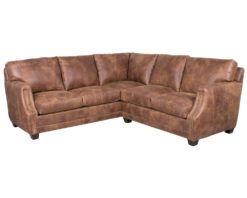 Classic Leather Emmons Sectional 74