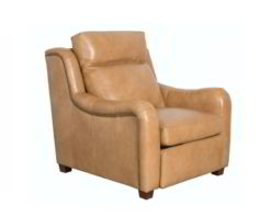 Classic Leather Franklin Power Reclining Chair 9166-MR