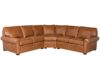 Classic Leather Library Sectional 11517