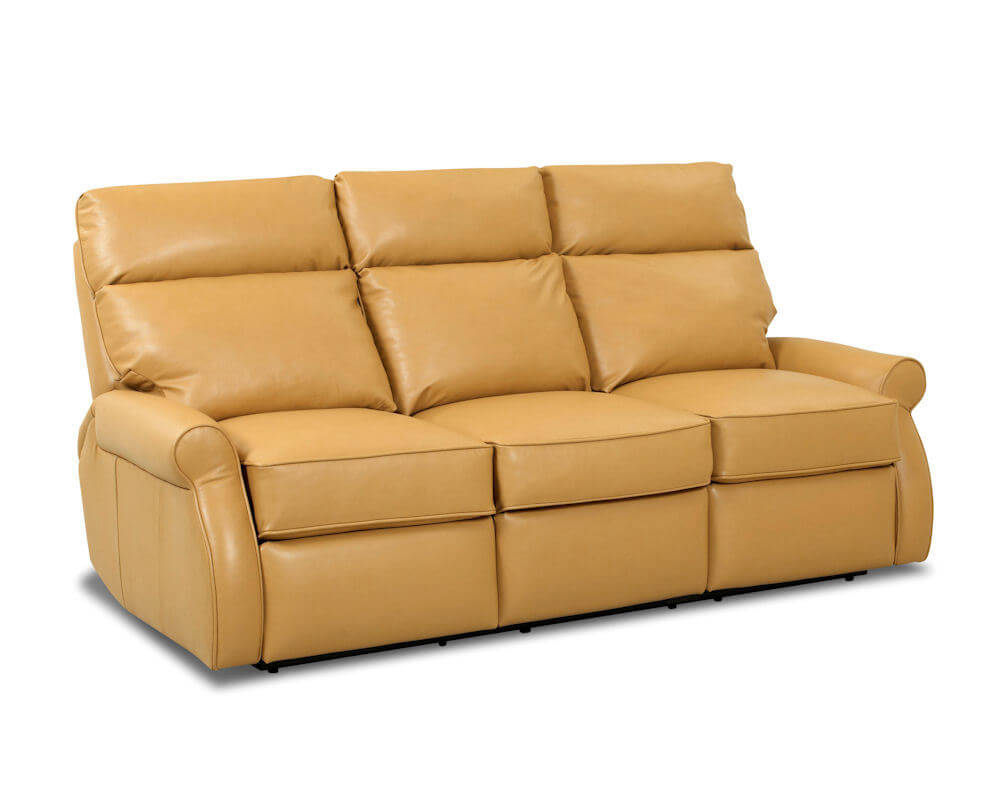 American Made Reclining Leather Couch Comfort Design Leslie Sofa CLP727RS American Made Reclining Leather Couch Comfort Design Leslie Sofa CLP727RS