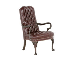 Tufted Leather Office Chair Classic Leather 806