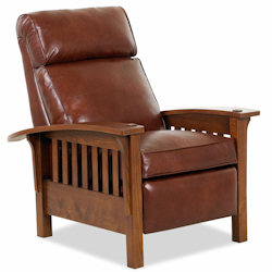 Comfort Design Arts & Crafts Leather Recliner CL708HLRC
