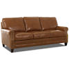 Brown Leather Sofa
