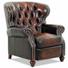 Tufted Leather Recliner