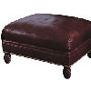 Bonaire Leather Ottoman 2207 by Classic Leather