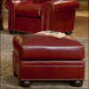 Easton Leather Ottoman 111510 by Classic Leather