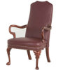 Classic Leather Goose Neck Leather Chair 606