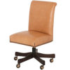 Classic Leather Kneehole Desk Chair 698