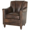 Classic Leather Lombard Chair 117766