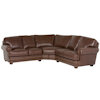 Classic Leather McGuire Leather Sectional