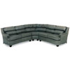 Cushion Back Pub Sectional 500 by Distinction Leather Furniture