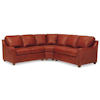 Contemporary Leather Sectional Sofa 923 by Distinction Leather